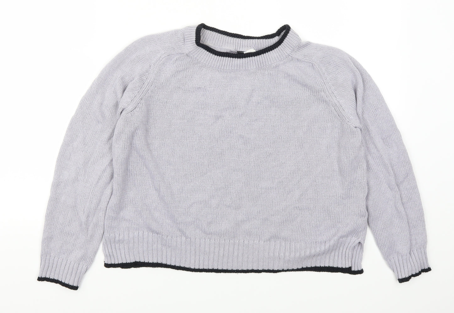 H&M Womens Purple   Pullover Jumper Size S