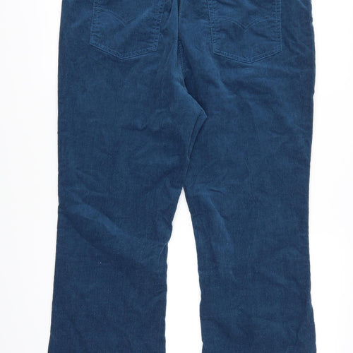 Marisota Womens Blue  Corduroy Trousers  Size 18 L27 in