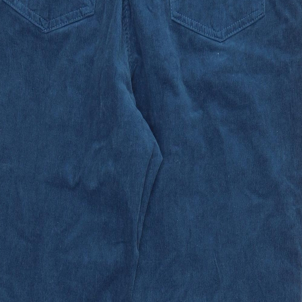 Marisota Womens Blue  Corduroy Trousers  Size 18 L27 in