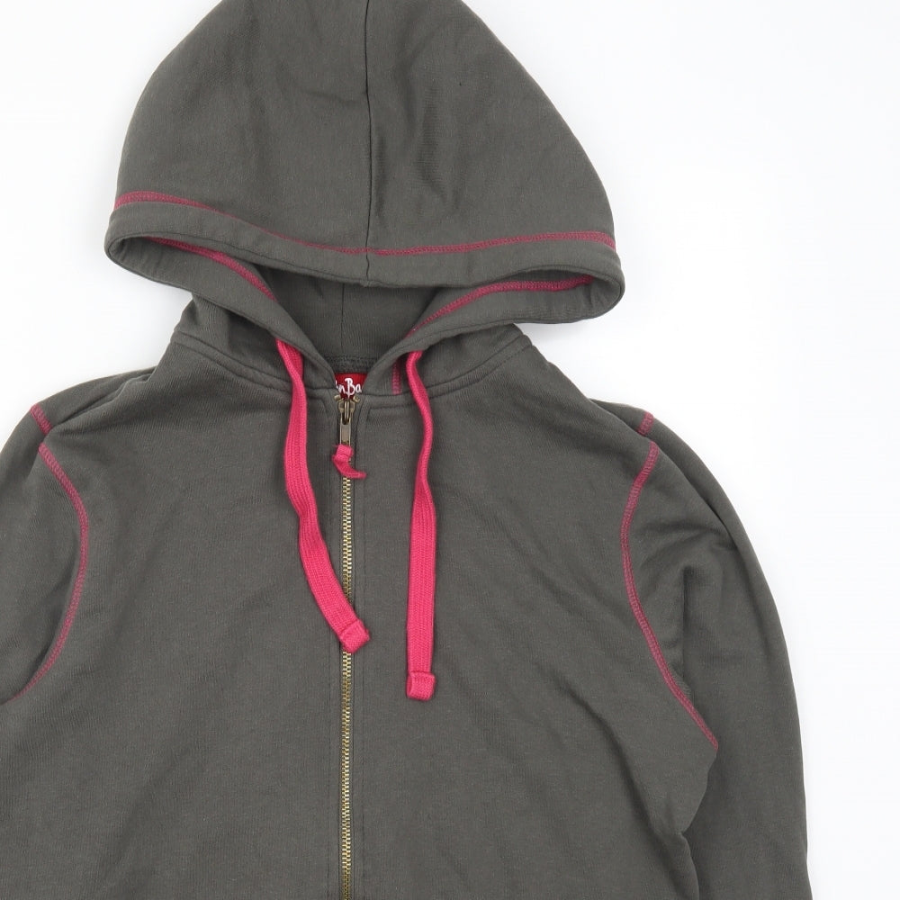 John Baner Womens Brown   Full Zip Hoodie Size M