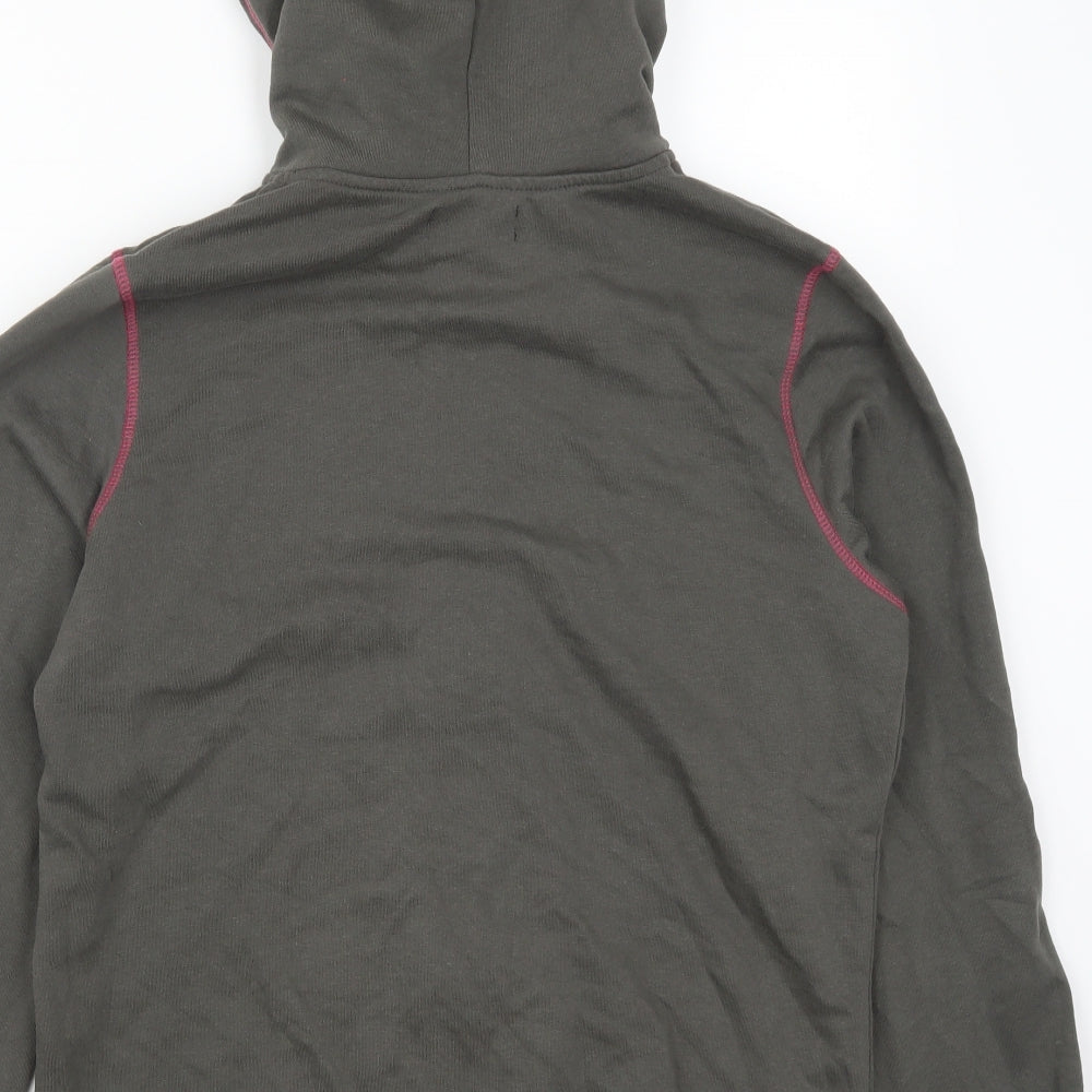 John Baner Womens Brown   Full Zip Hoodie Size M