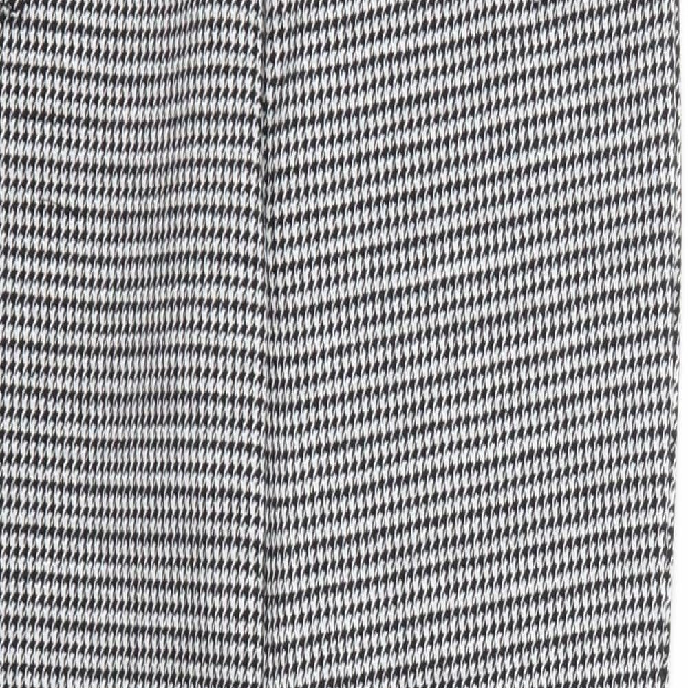 River Island Girls Grey Houndstooth  Carrot Trousers Size 11-12 Years