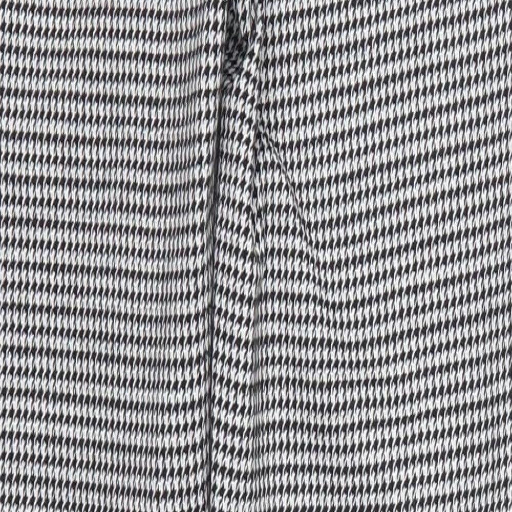 River Island Girls Grey Houndstooth  Carrot Trousers Size 11-12 Years