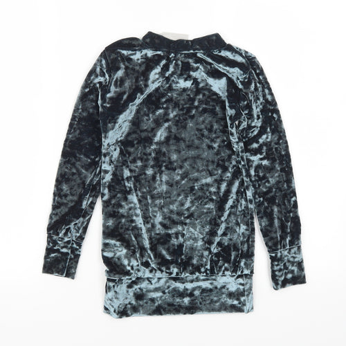 Silk Girls Blue   Pullover Sweatshirt Size 5-6 Years