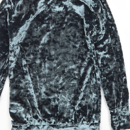Silk Girls Blue   Pullover Sweatshirt Size 5-6 Years