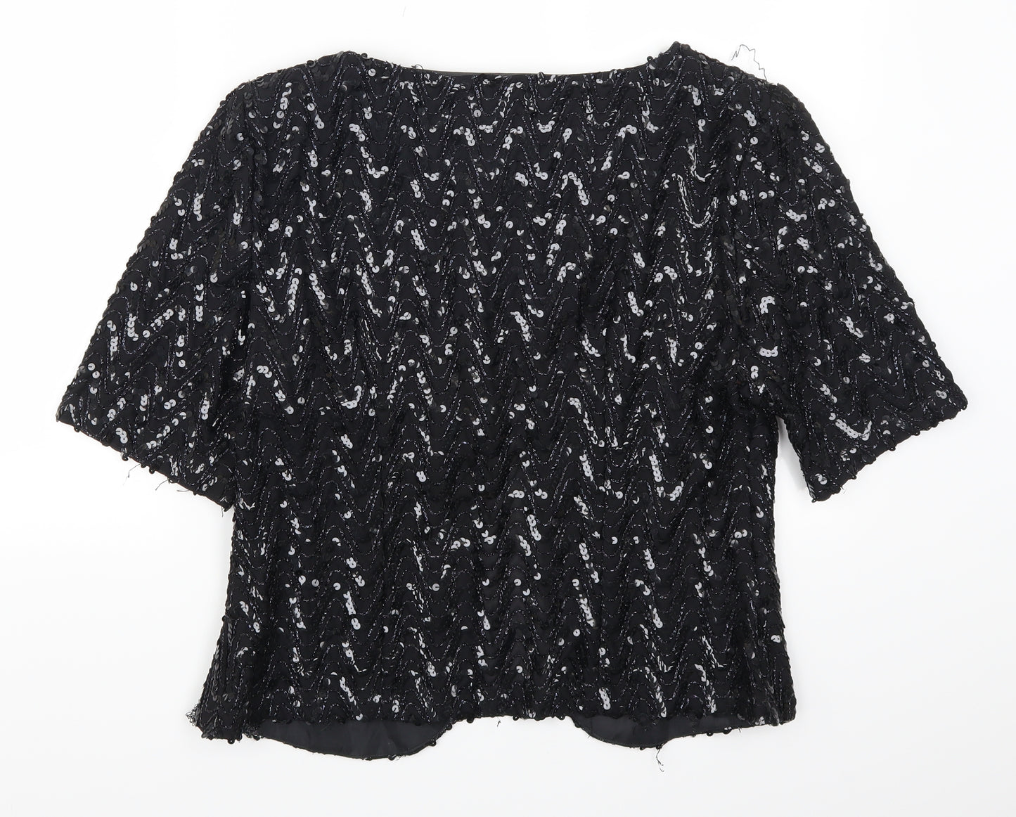 Expressions Womens Black   Jacket  Size 14