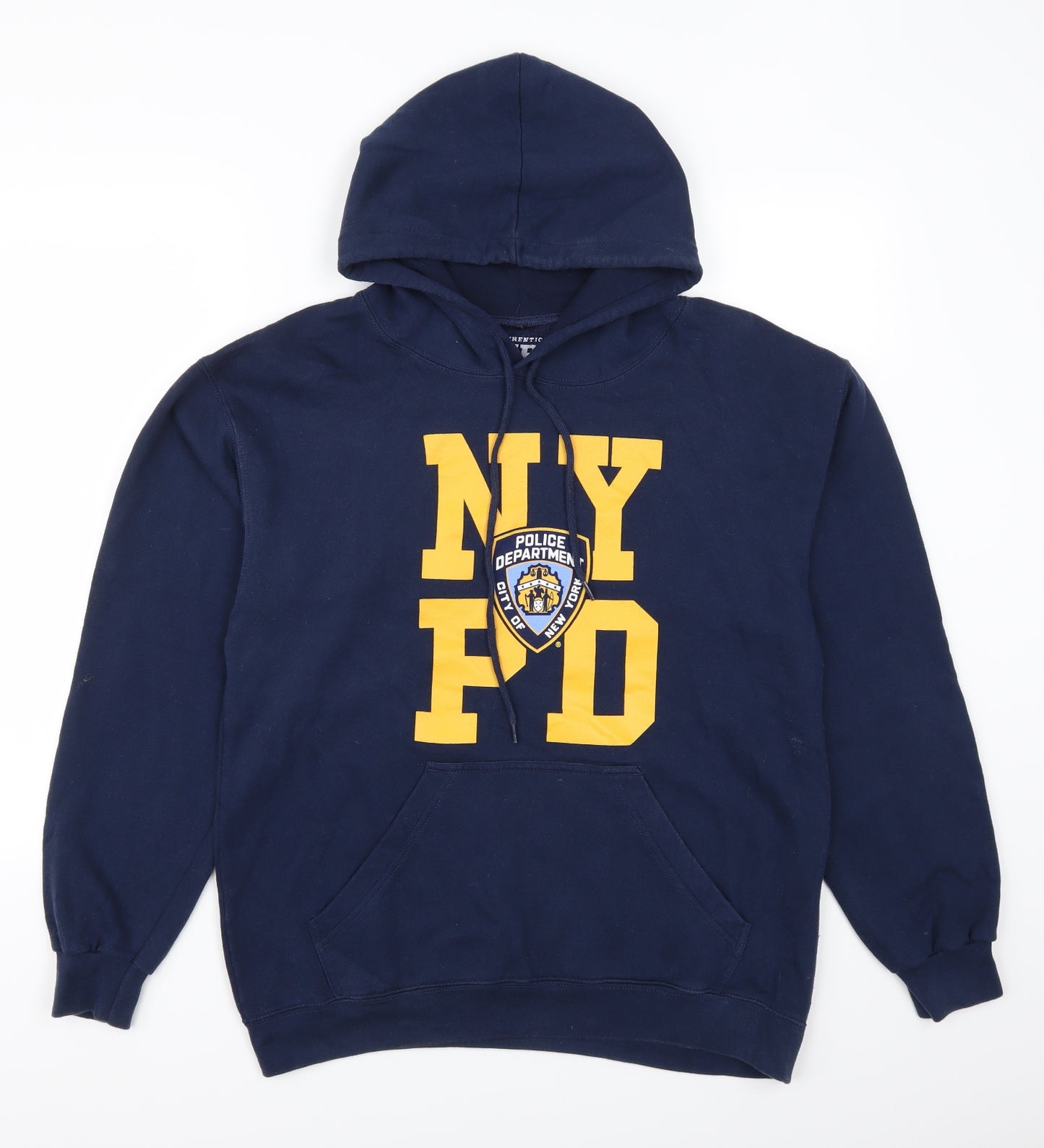 NYPD Mens Blue   Pullover Hoodie Size M  - NYPD