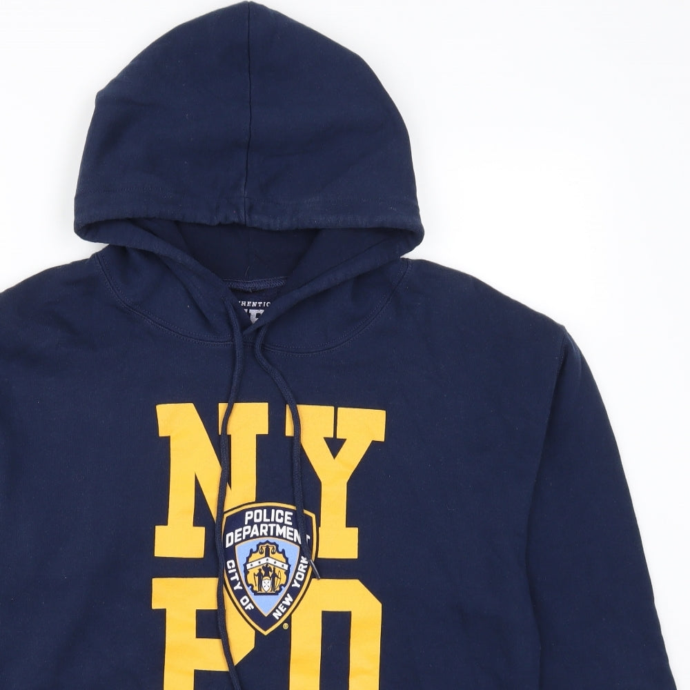 NYPD Mens Blue   Pullover Hoodie Size M  - NYPD