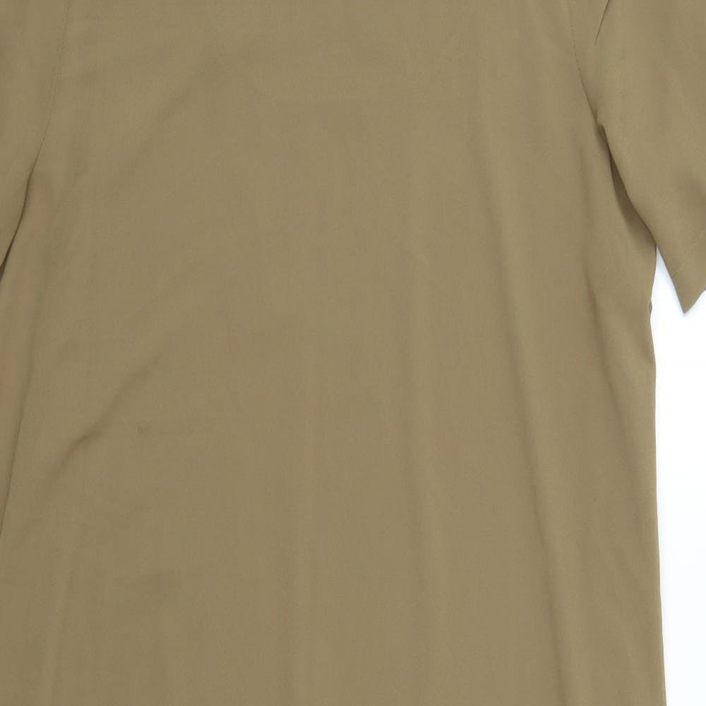 Zara Womens Brown   T-Shirt Dress  Size 2XL