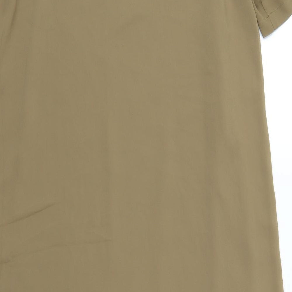 Zara Womens Brown   T-Shirt Dress  Size 2XL
