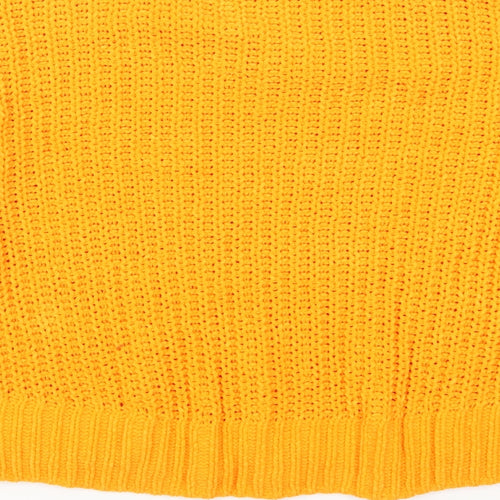 H&M Womens Orange   Pullover Jumper Size 8