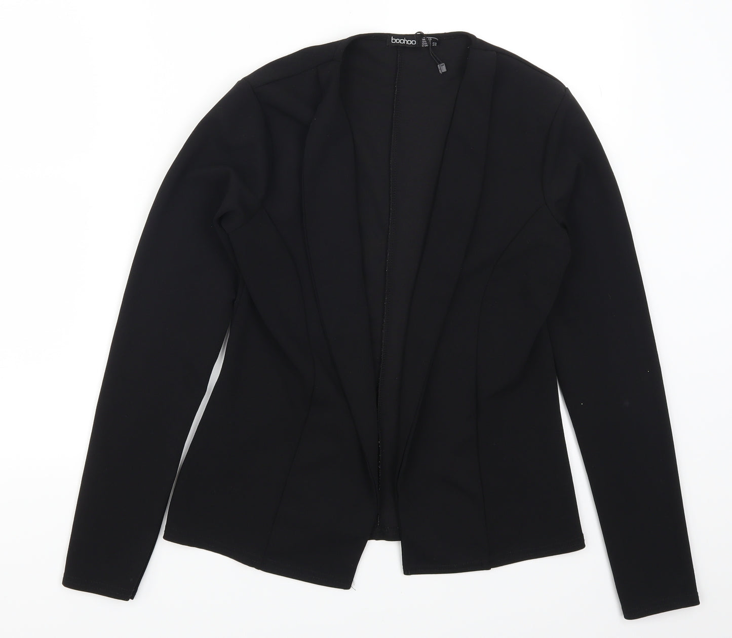 Boohoo Womens Black   Jacket  Size 10