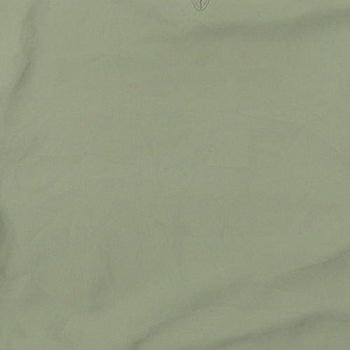 New Look Womens Green   Basic T-Shirt Size 10  - Twist Front
