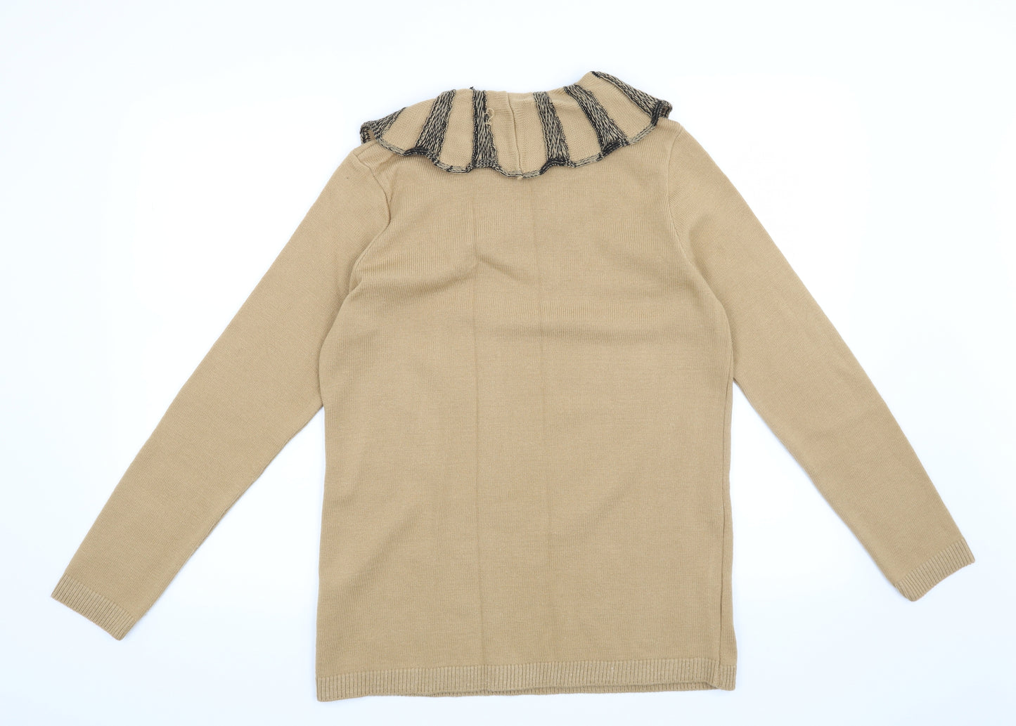 Preworn Womens Beige   Pullover Jumper Size S