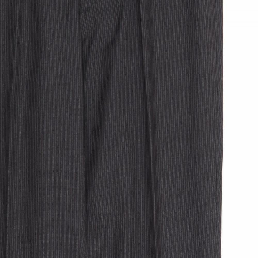 Preworn Mens Blue Striped  Trousers   L32 in