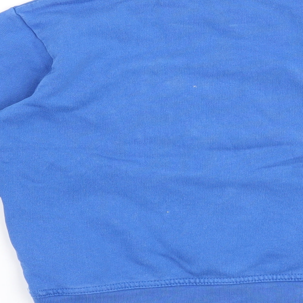 H&M Boys Blue   Pullover Sweatshirt Size 5-6 Years  - Dinosaur