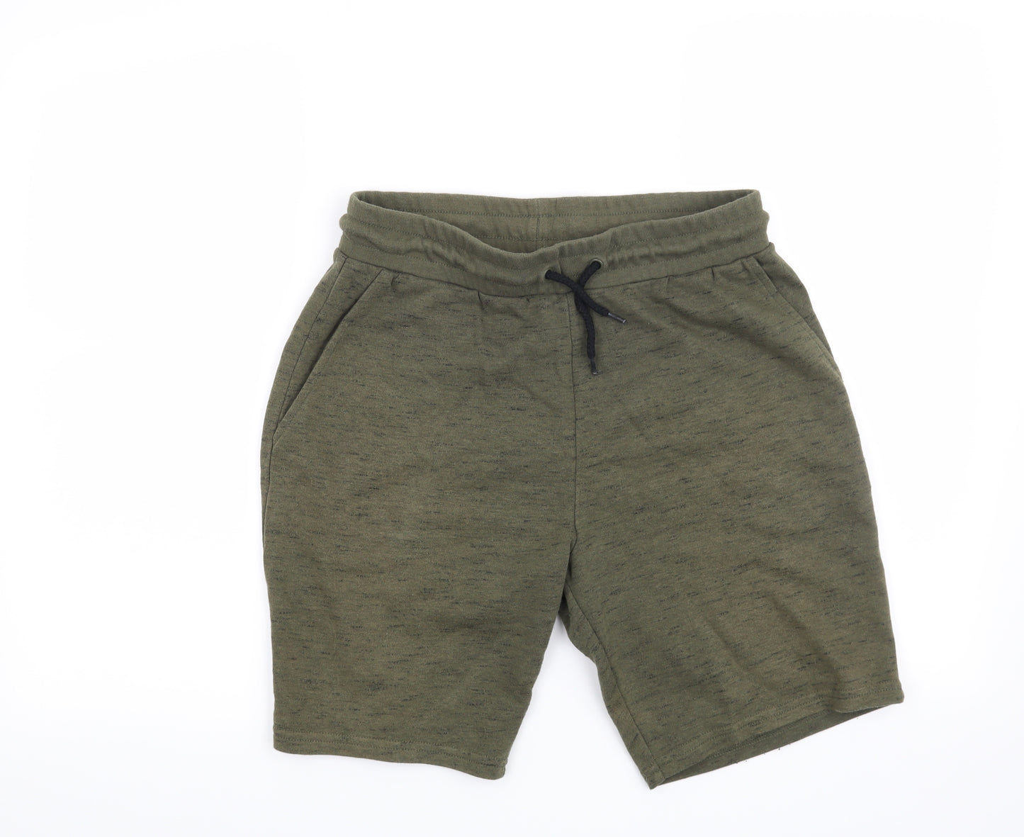 H&M Boys Green   Sweat Shorts Size 16 Years