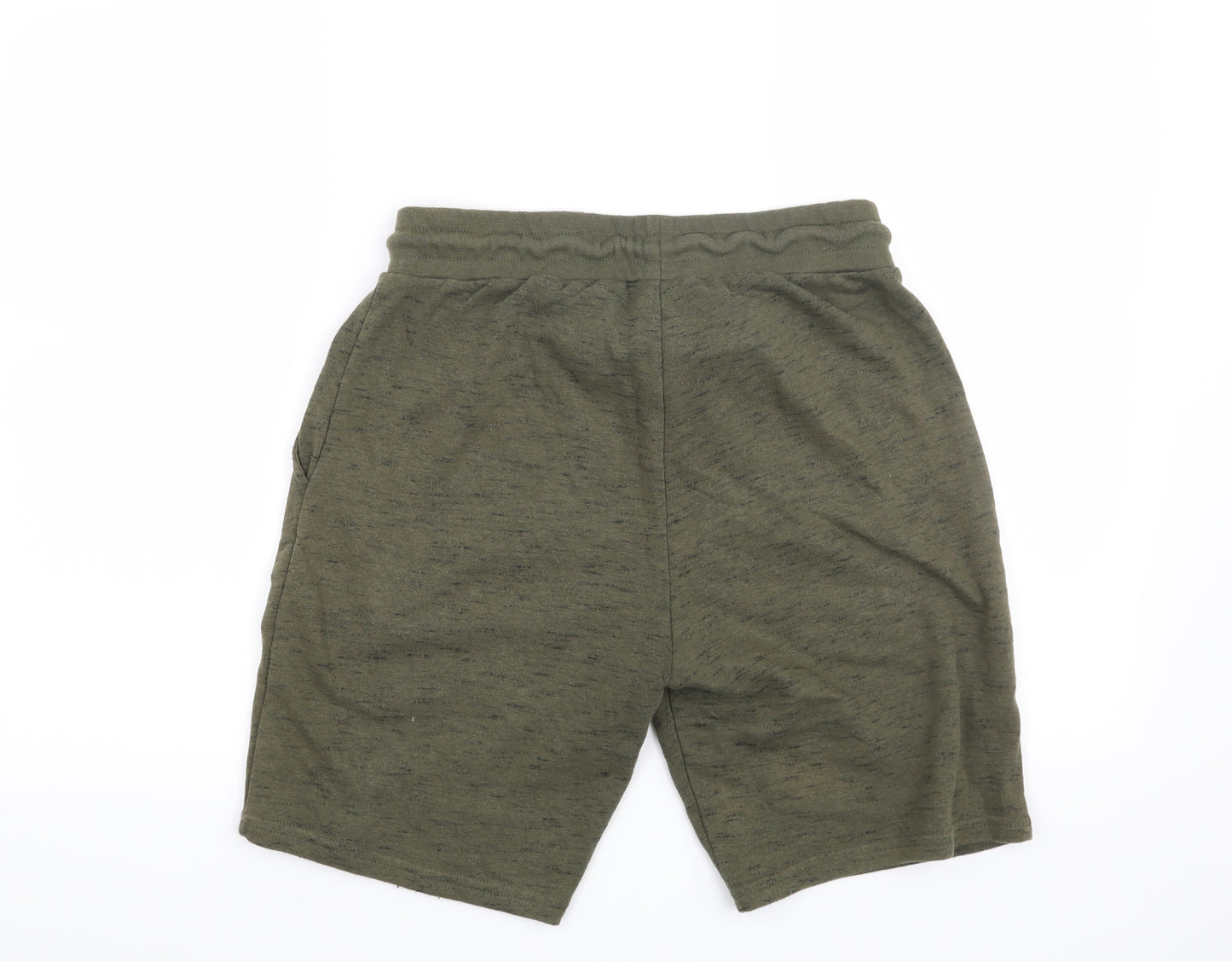 H&M Boys Green   Sweat Shorts Size 16 Years