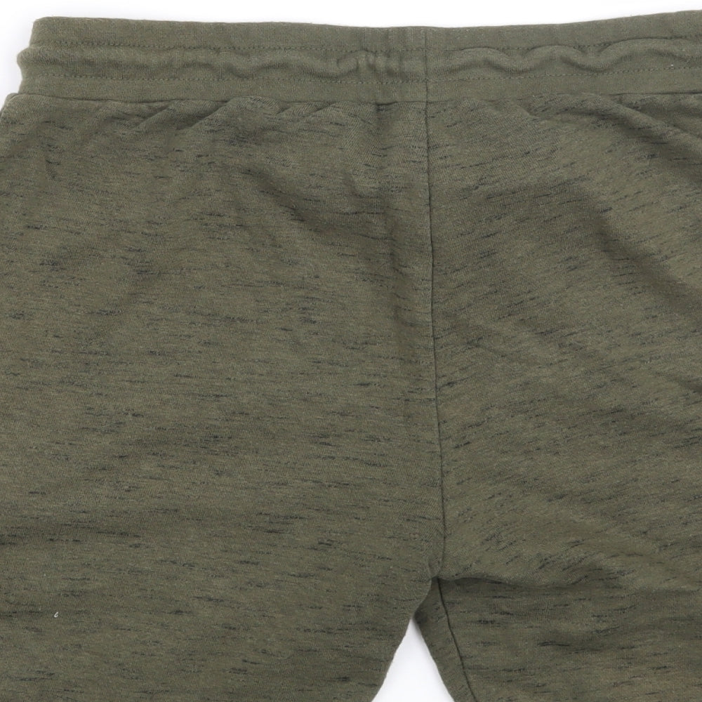 H&M Boys Green   Sweat Shorts Size 16 Years