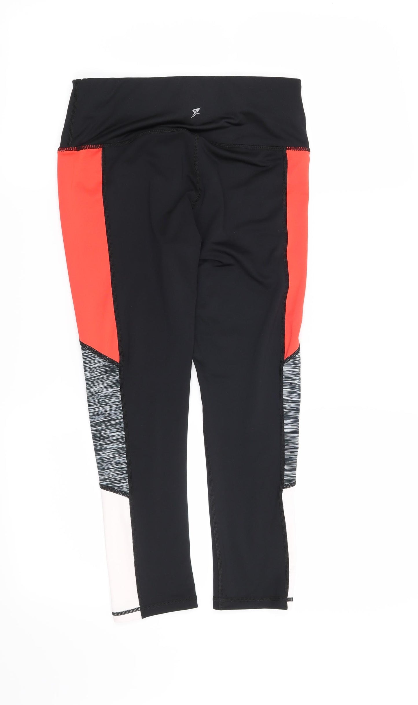 Workout Womens Black   Capri Leggings Size 8 L20 in