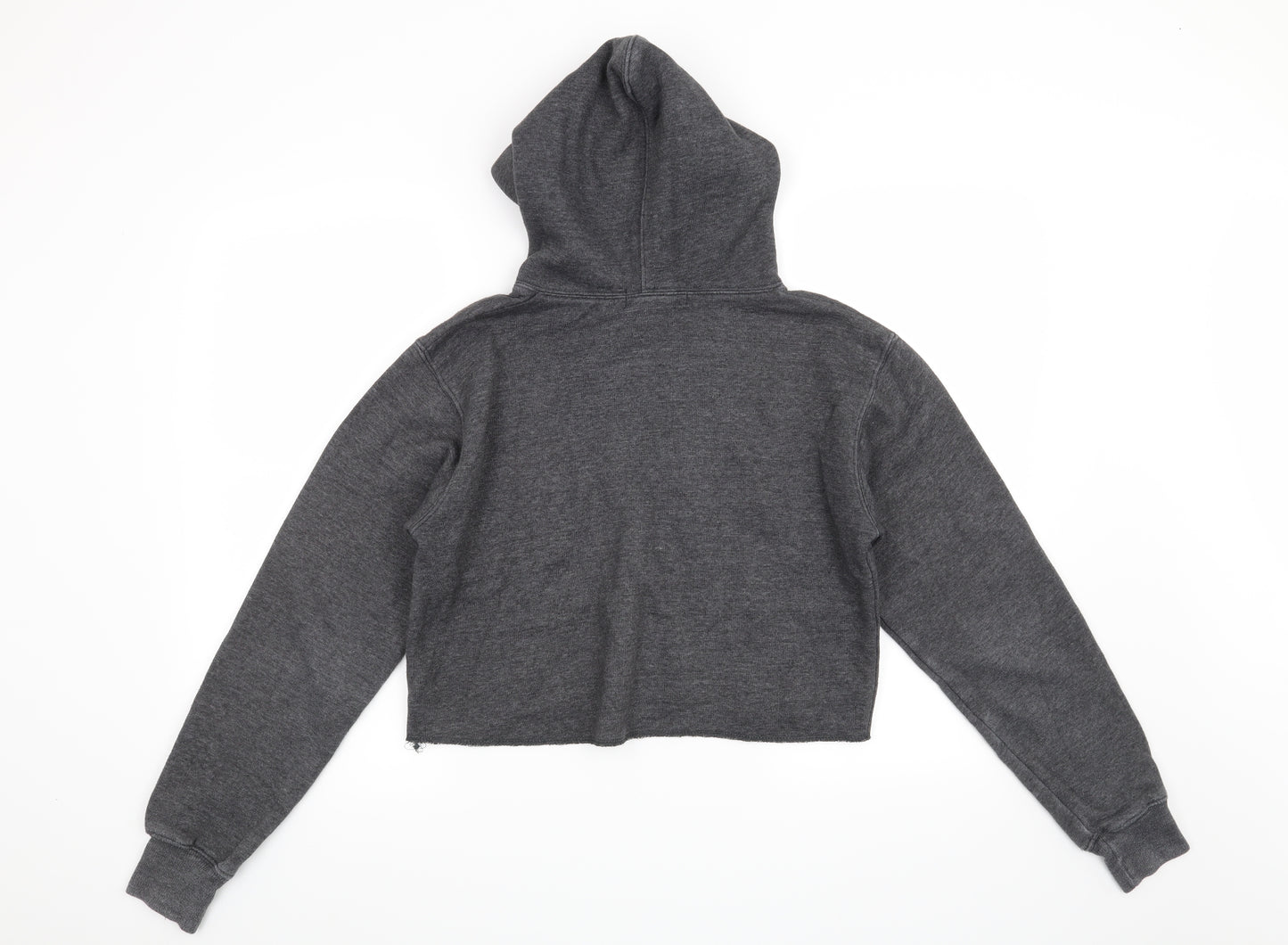 Boohoo Womens Grey   Pullover Hoodie Size S