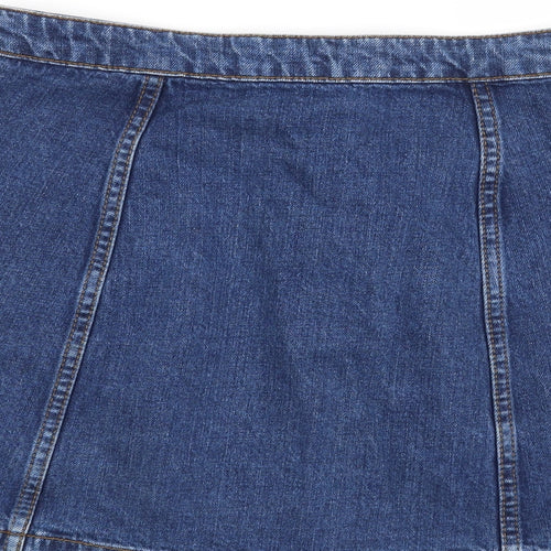 Topshop Womens Blue   Maxi Skirt Size 28 in