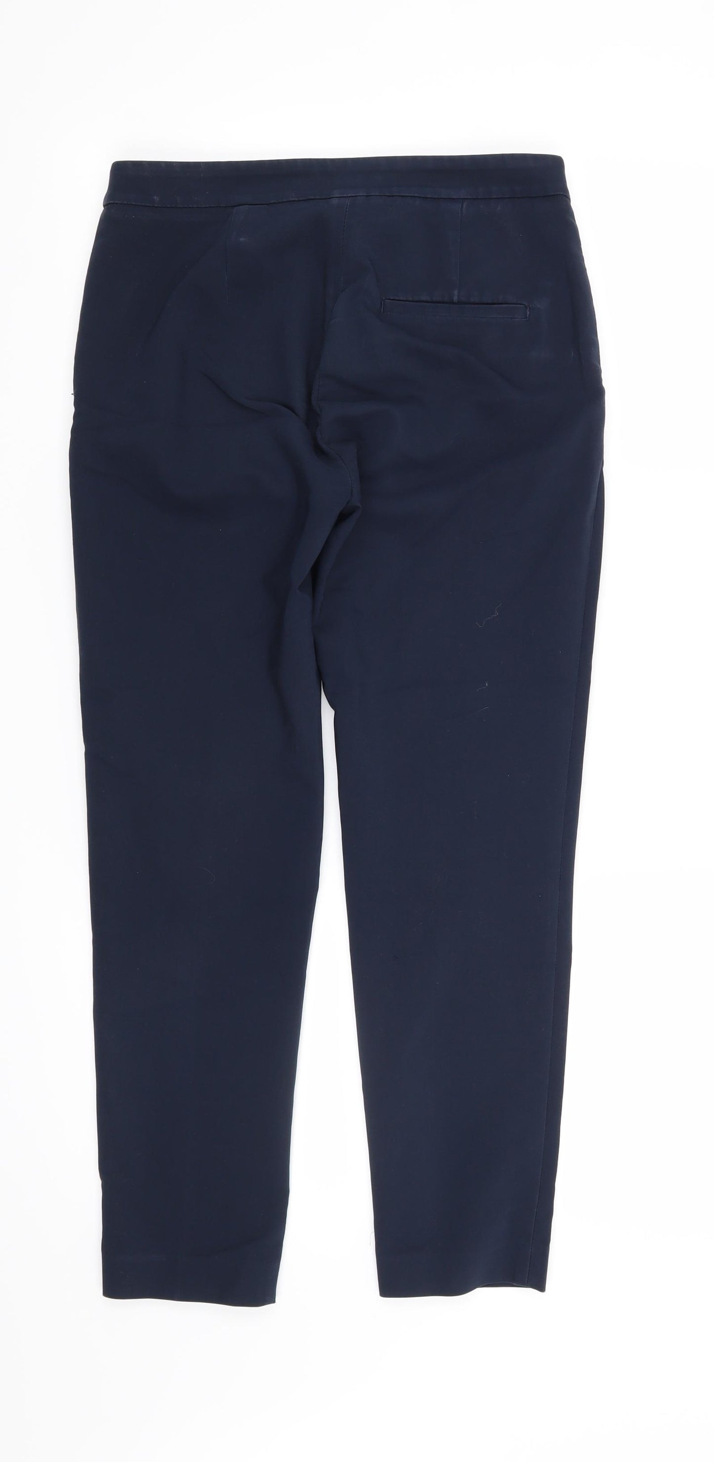 H&M Womens Blue   Trousers  Size 4 L26 in