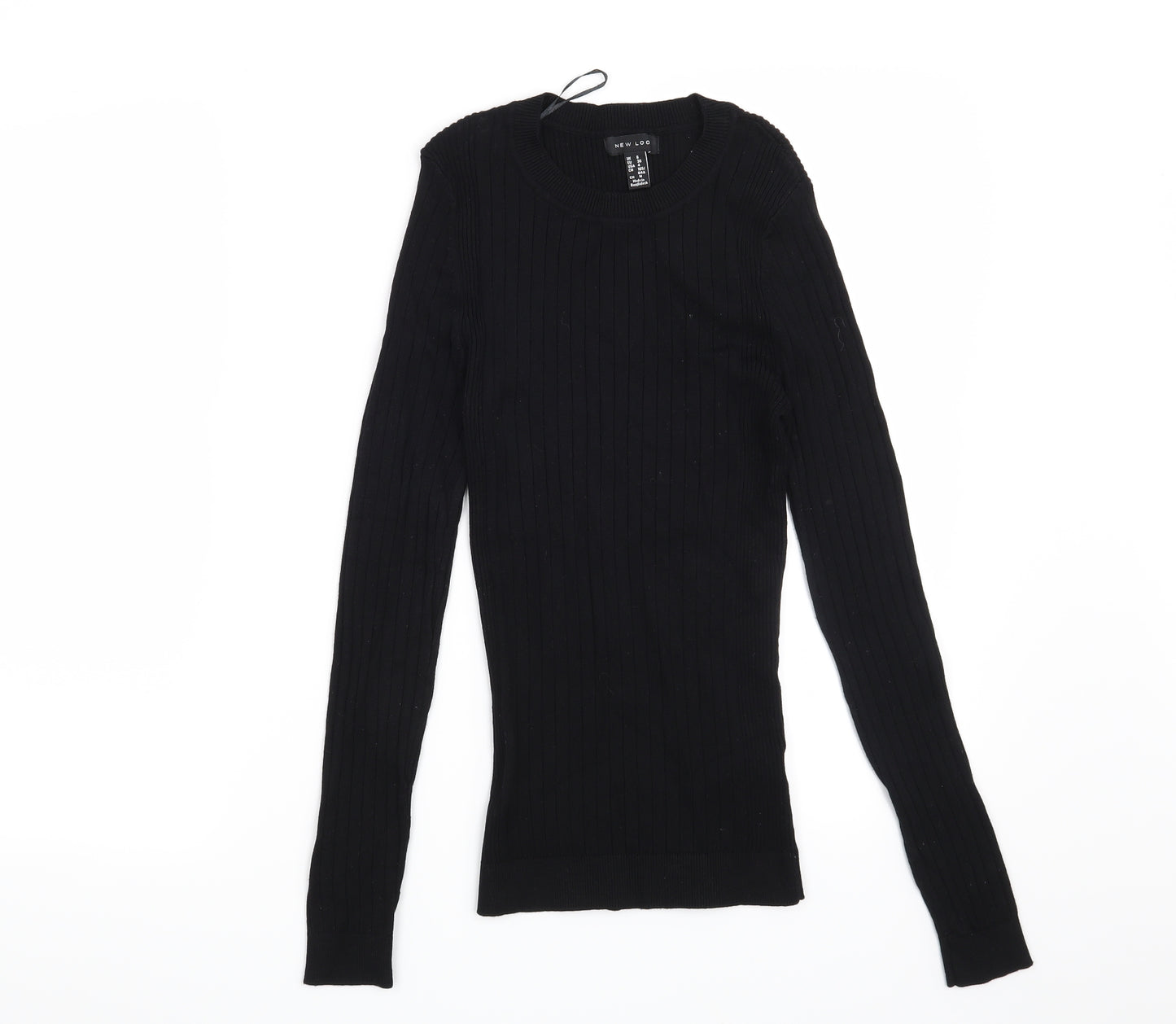 New Look Womens Black   Pullover Jumper Size 8