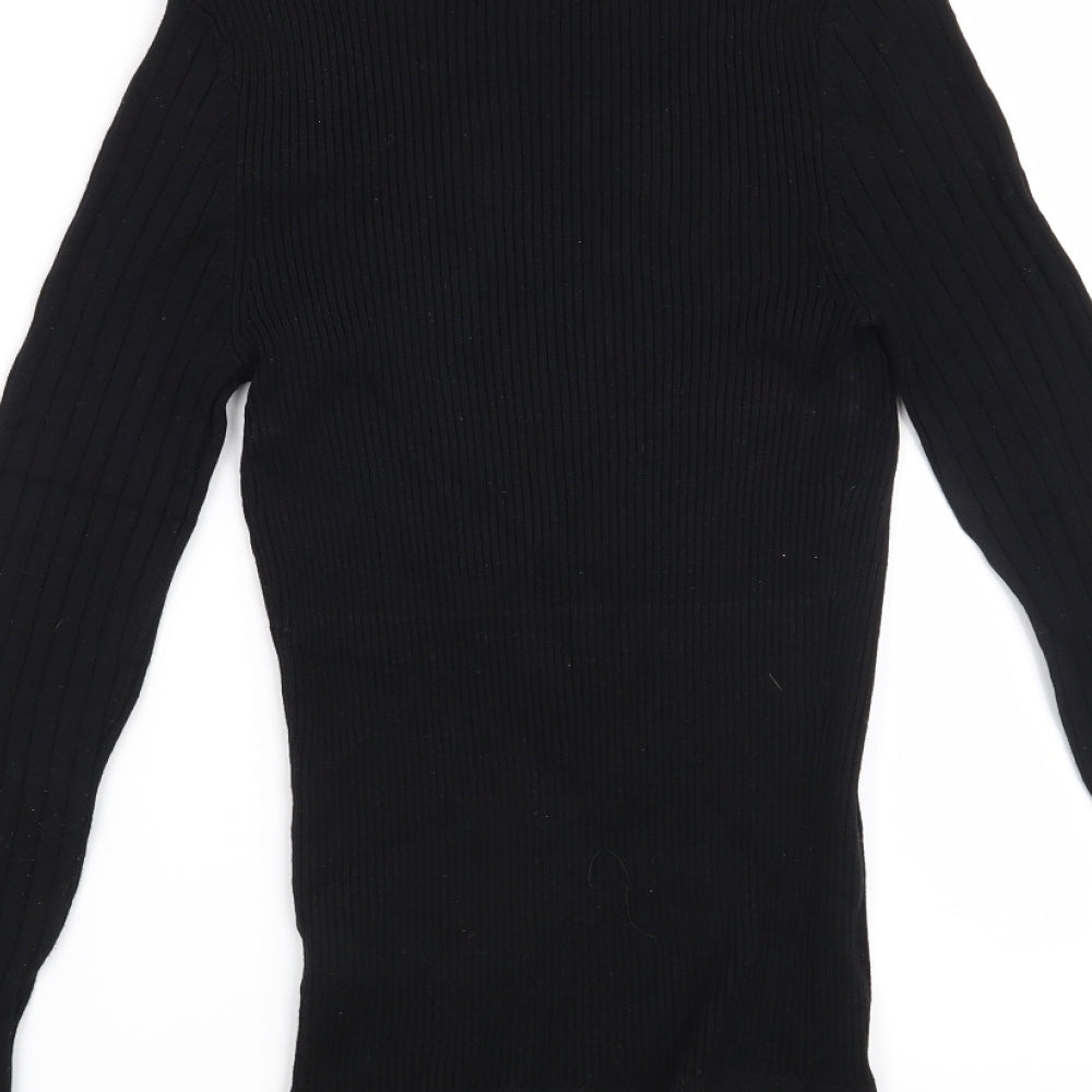 New Look Womens Black   Pullover Jumper Size 8