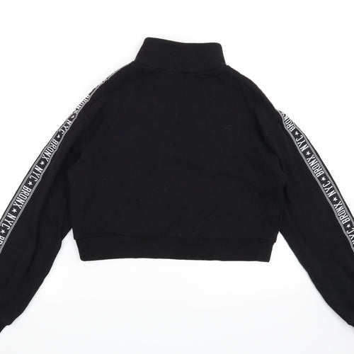 H&M Womens Black   Pullover Sweatshirt Size XS  - NYC