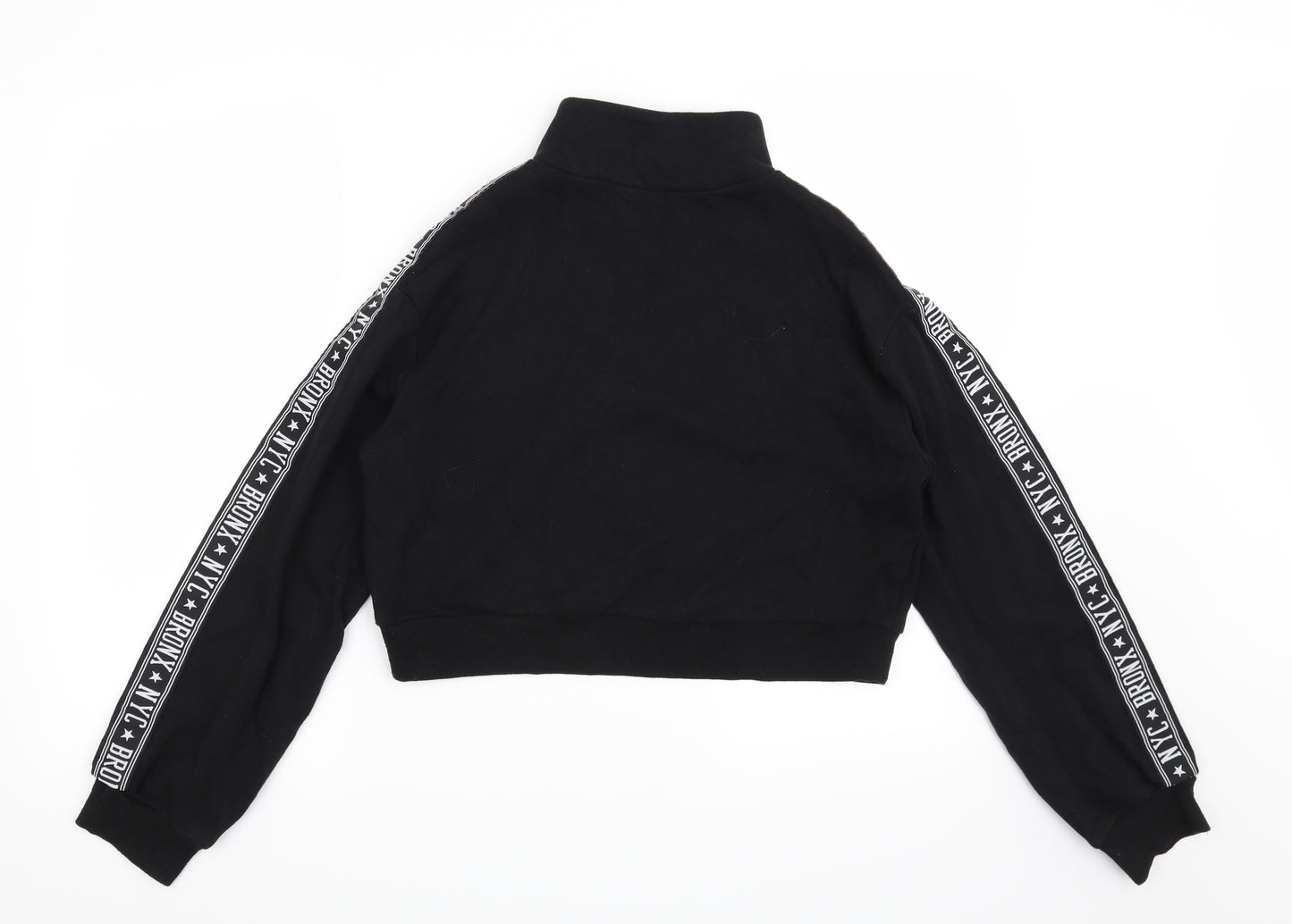 H&M Womens Black   Pullover Sweatshirt Size XS  - NYC