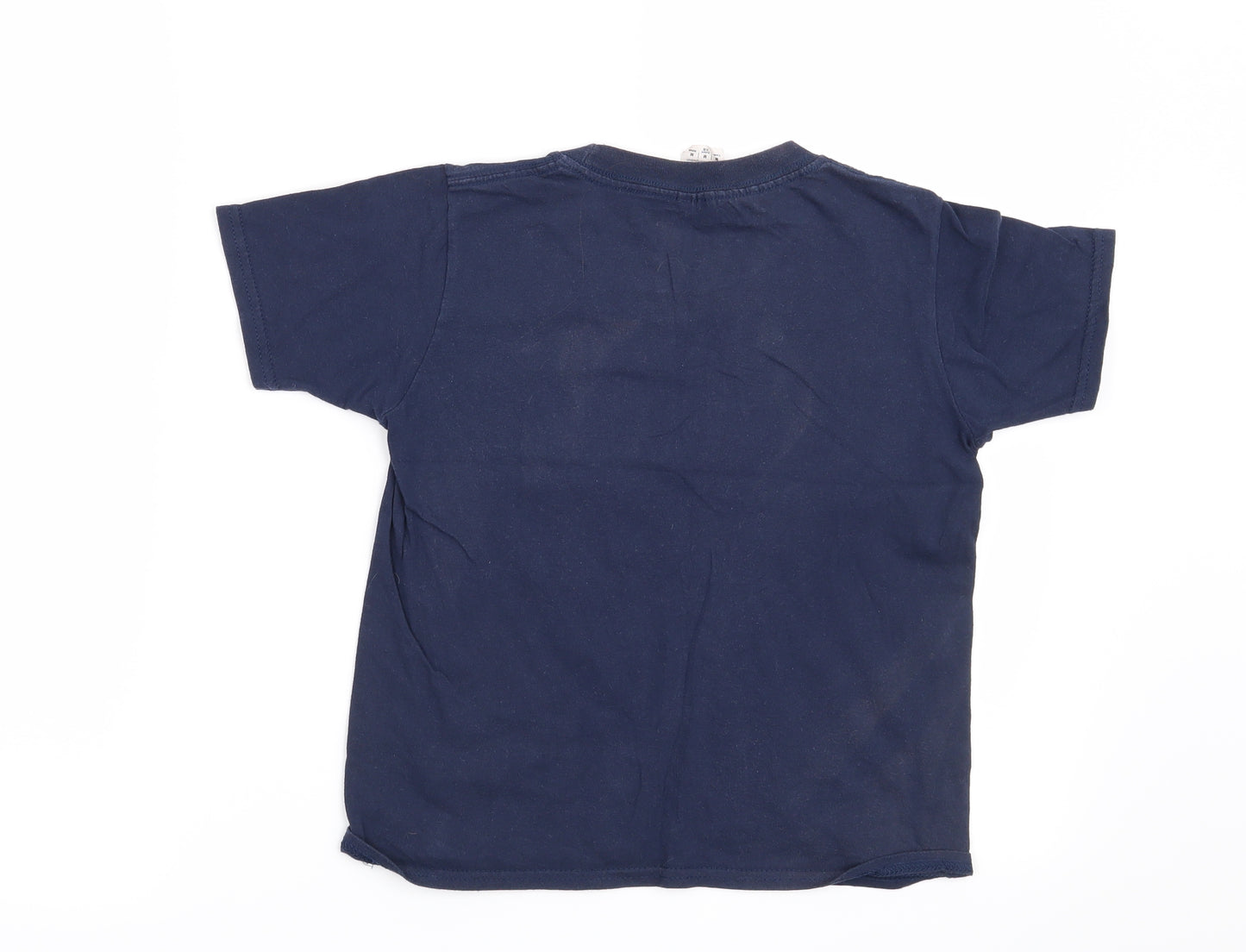 Gildan Boys Blue   Basic T-Shirt Size M  - England Football