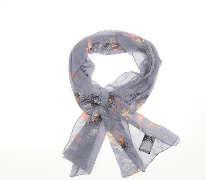 Avon Womens Grey Floral Scarf