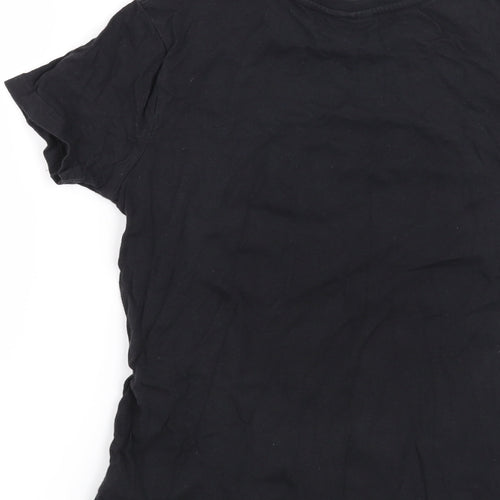 Rebel Boys Black   Basic T-Shirt Size 9-10 Years  - Star Wars