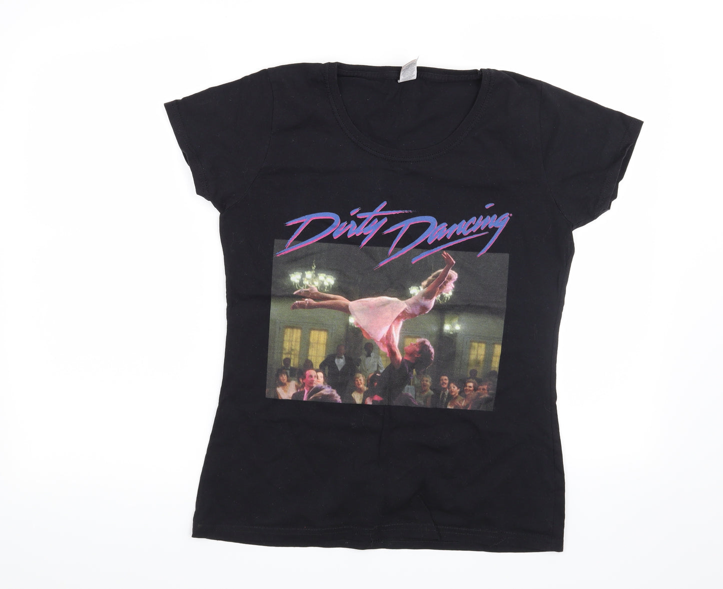Fruit of the Loom Womens Black   Basic T-Shirt Size M  - Dirty Dancing