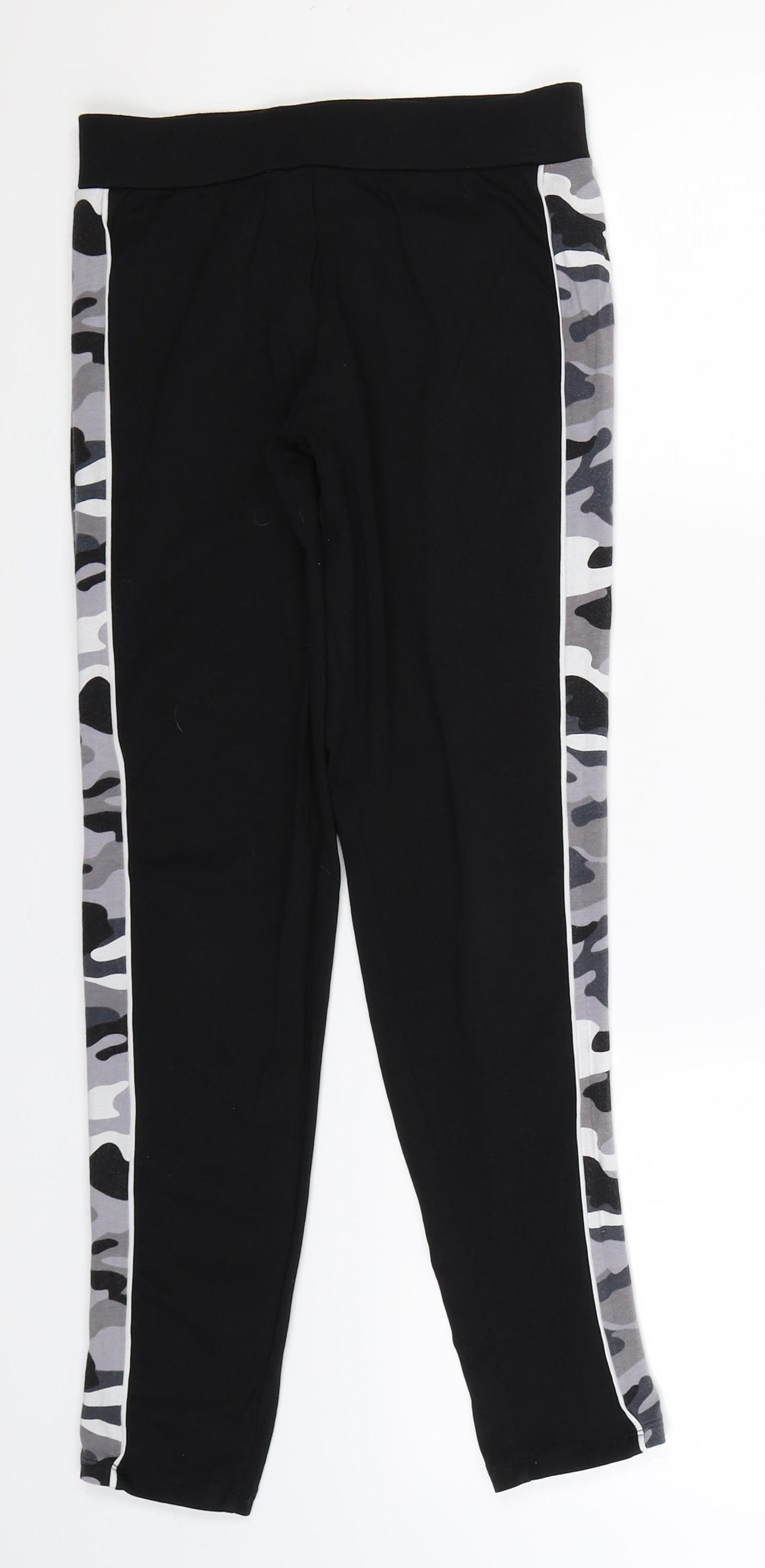 New Look Girls Black Camouflage  Jegging Trousers Size 12-13 Years - Leggings