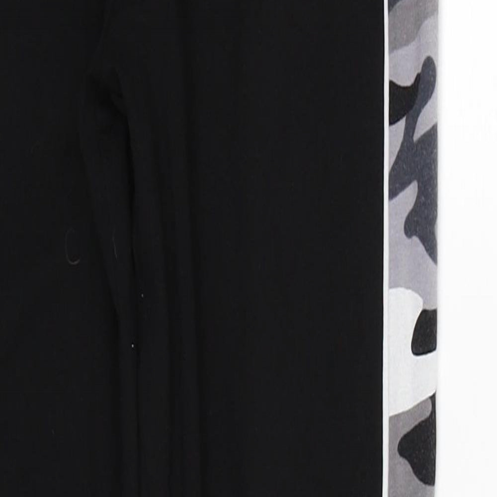 New Look Girls Black Camouflage  Jegging Trousers Size 12-13 Years - Leggings