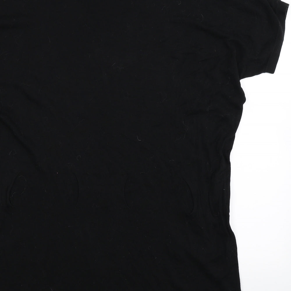 Whistles Womens Black   Jumper Dress  Size 3XL