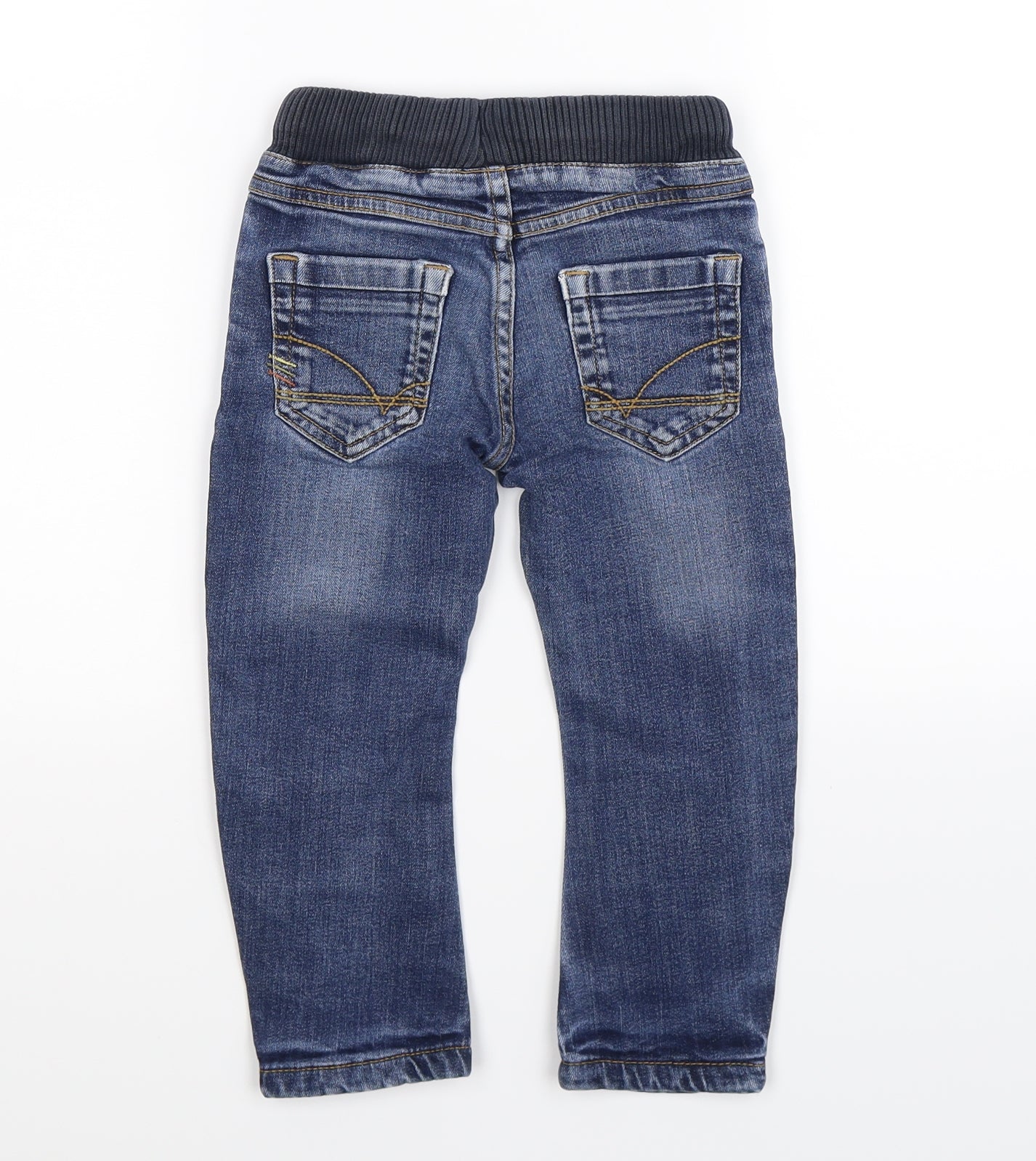 Marks and Spencer Boys Blue  Denim Straight Jeans Size 2-3 Years