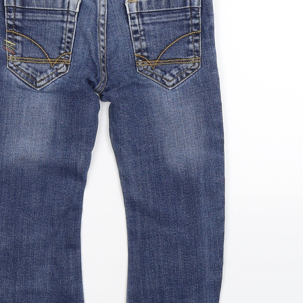 Marks and Spencer Boys Blue  Denim Straight Jeans Size 2-3 Years