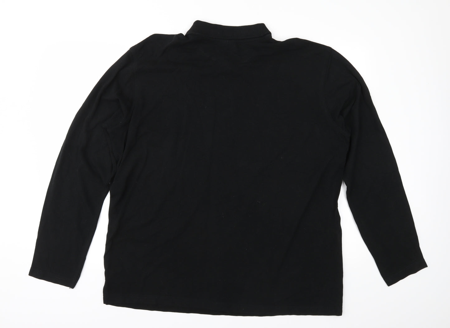 Clinique Mens Black    Polo Size 2XL
