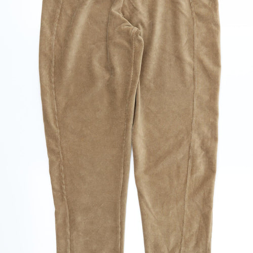 12 Womens Brown  Corduroy Jegging Trousers Size 12 L29 in