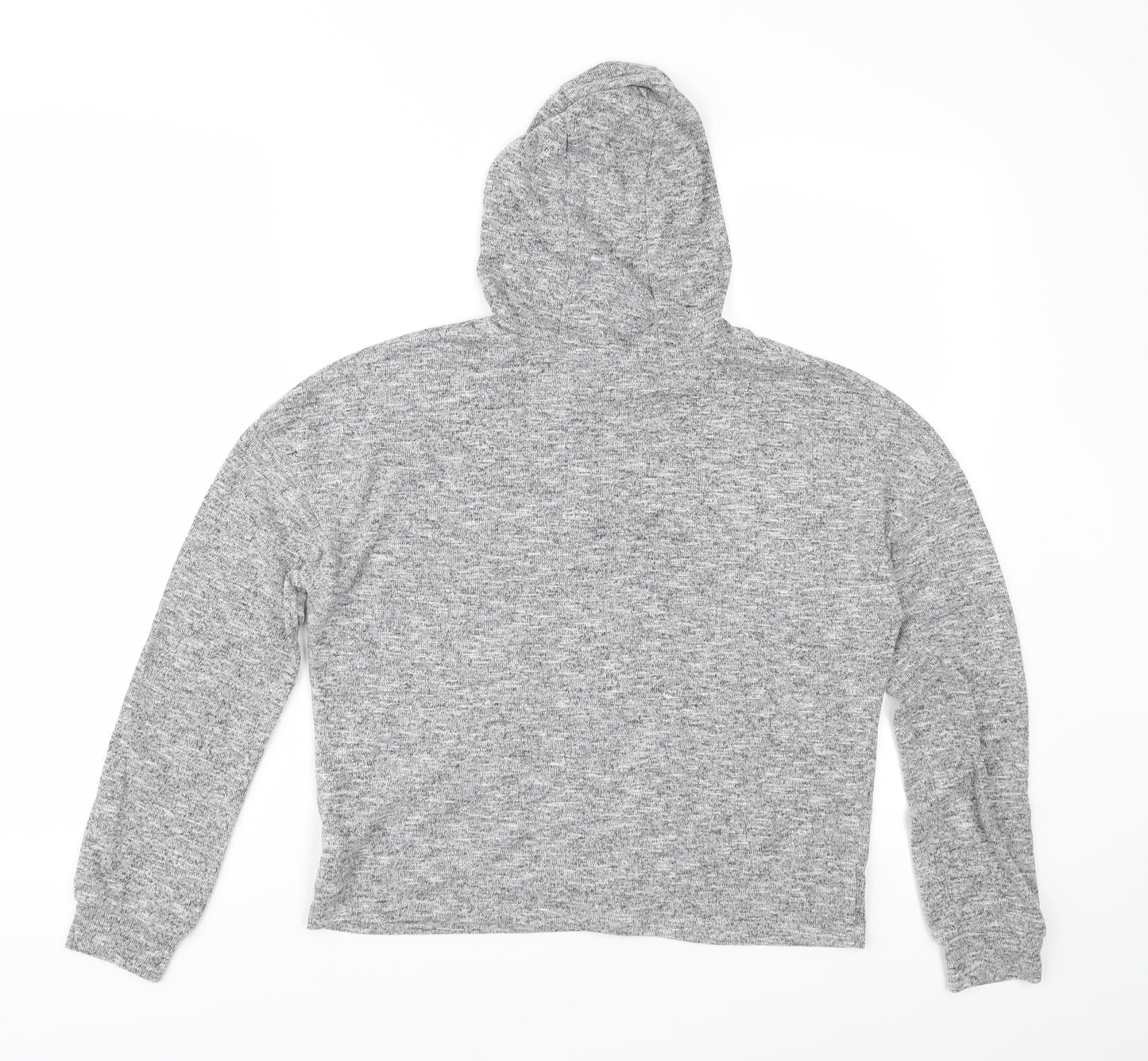 E-vie Girls Grey  Jersey Pullover Hoodie Size 11-12 Years