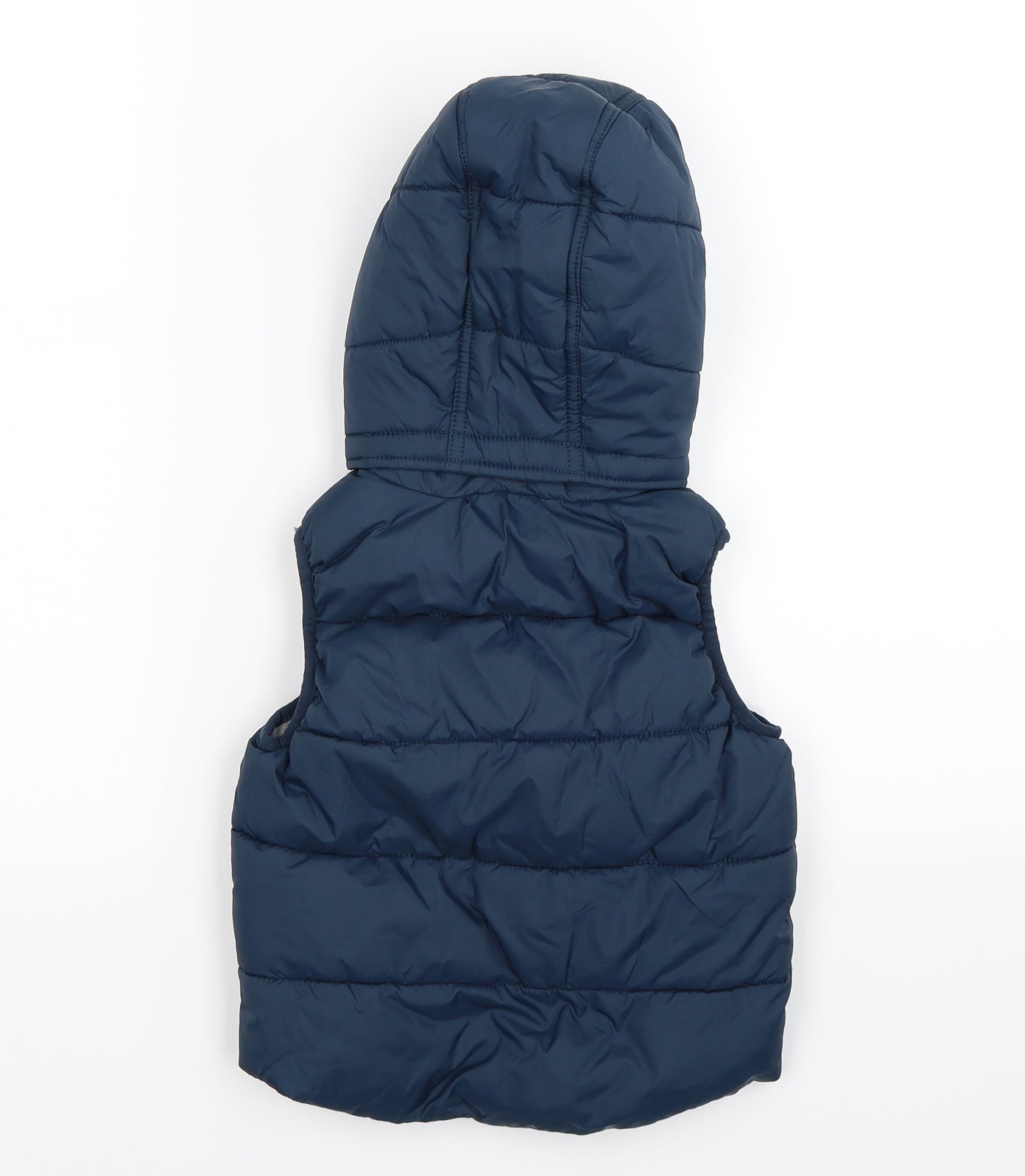 H&M Boys Blue   Gilet Coat Size 3-4 Years