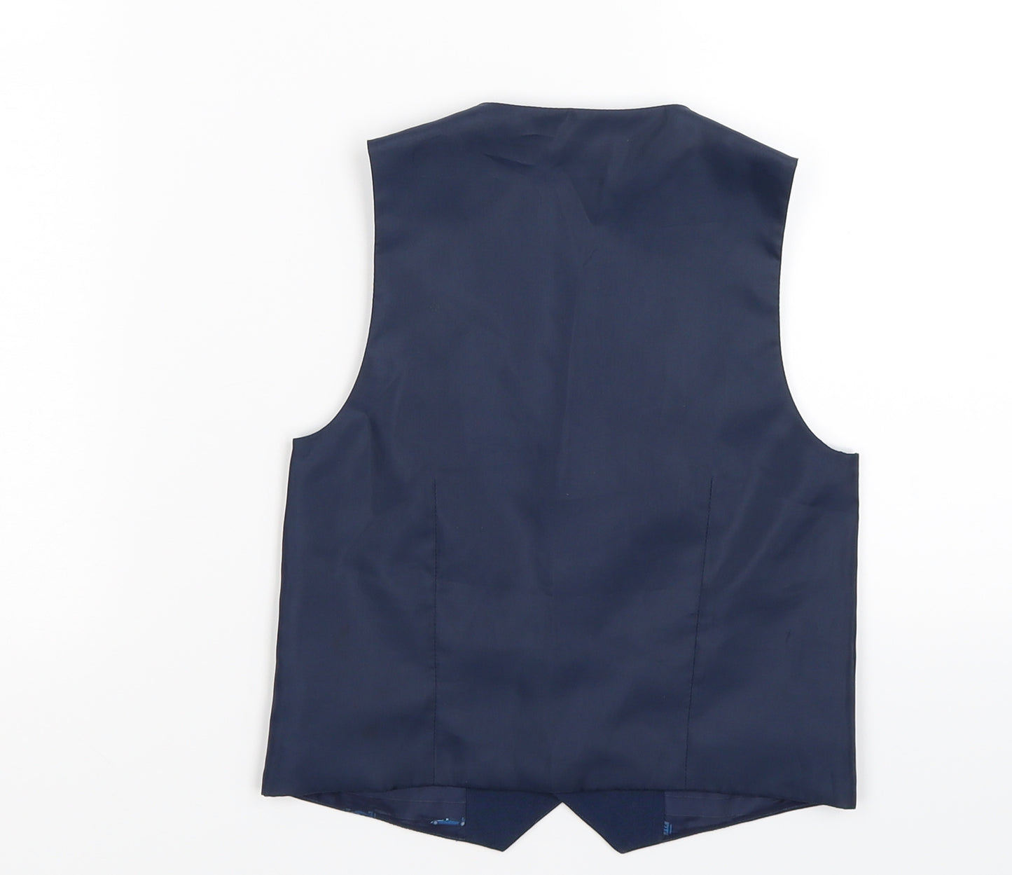 NEXT Boys Blue   Vest Jumper Size 5 Years  - waiscoat, wedding event