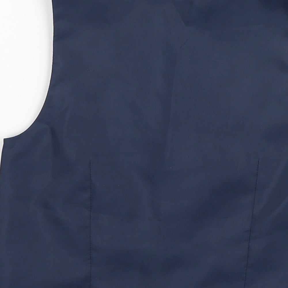 NEXT Boys Blue   Vest Jumper Size 5 Years  - waiscoat, wedding event
