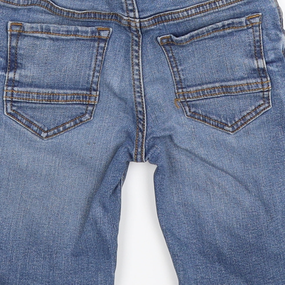 TU Boys Blue  Denim Cargo Shorts Size 6 Years