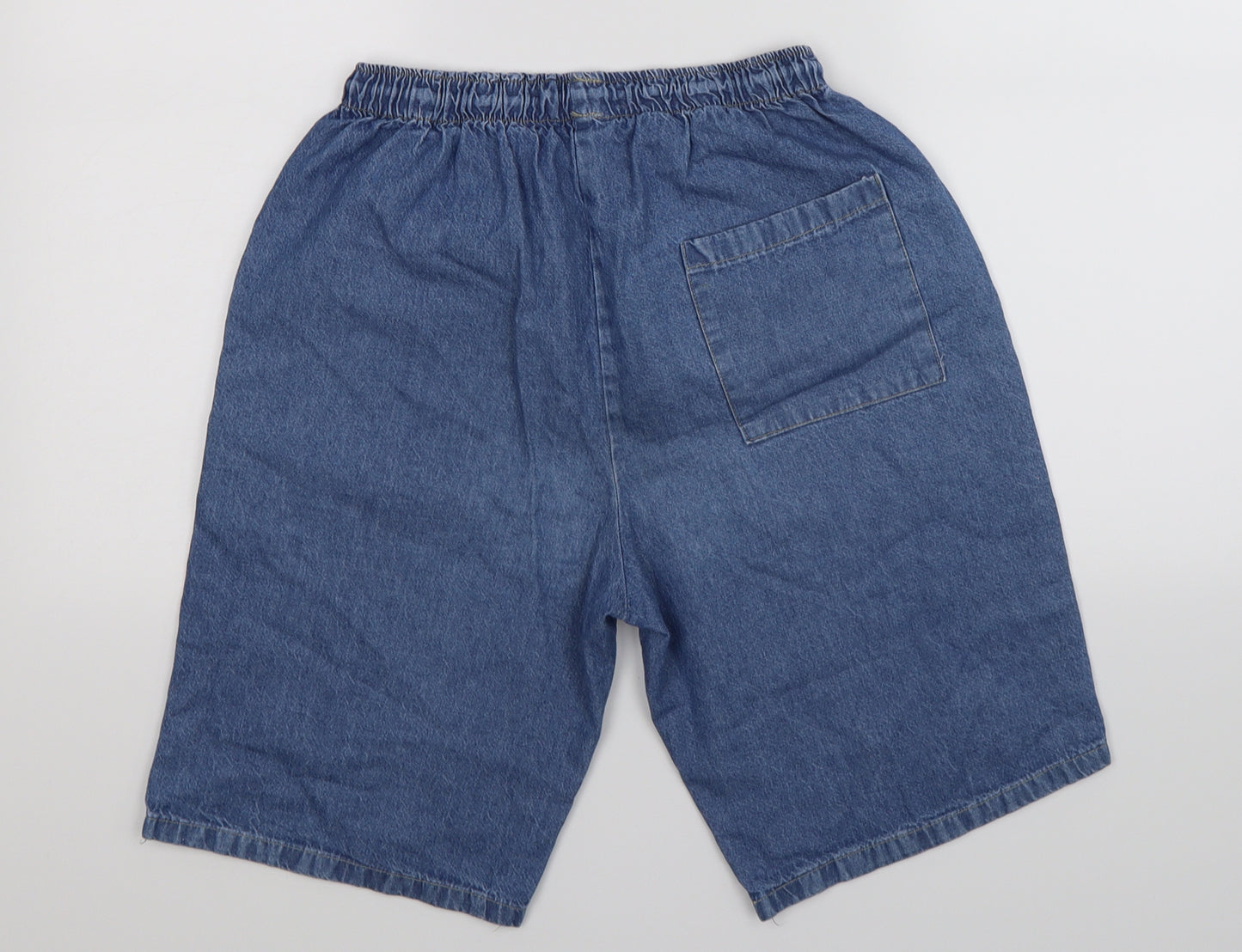 Red dragon jean Womens Blue  Denim Utility Shorts Size M