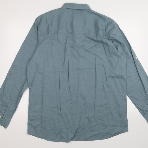 Livergy Mens Blue    Button-Up Size XL
