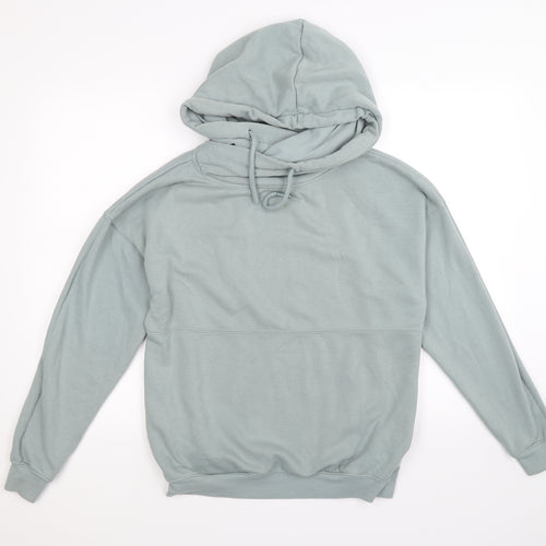 Primark Womens Green  Jersey Pullover Hoodie Size M